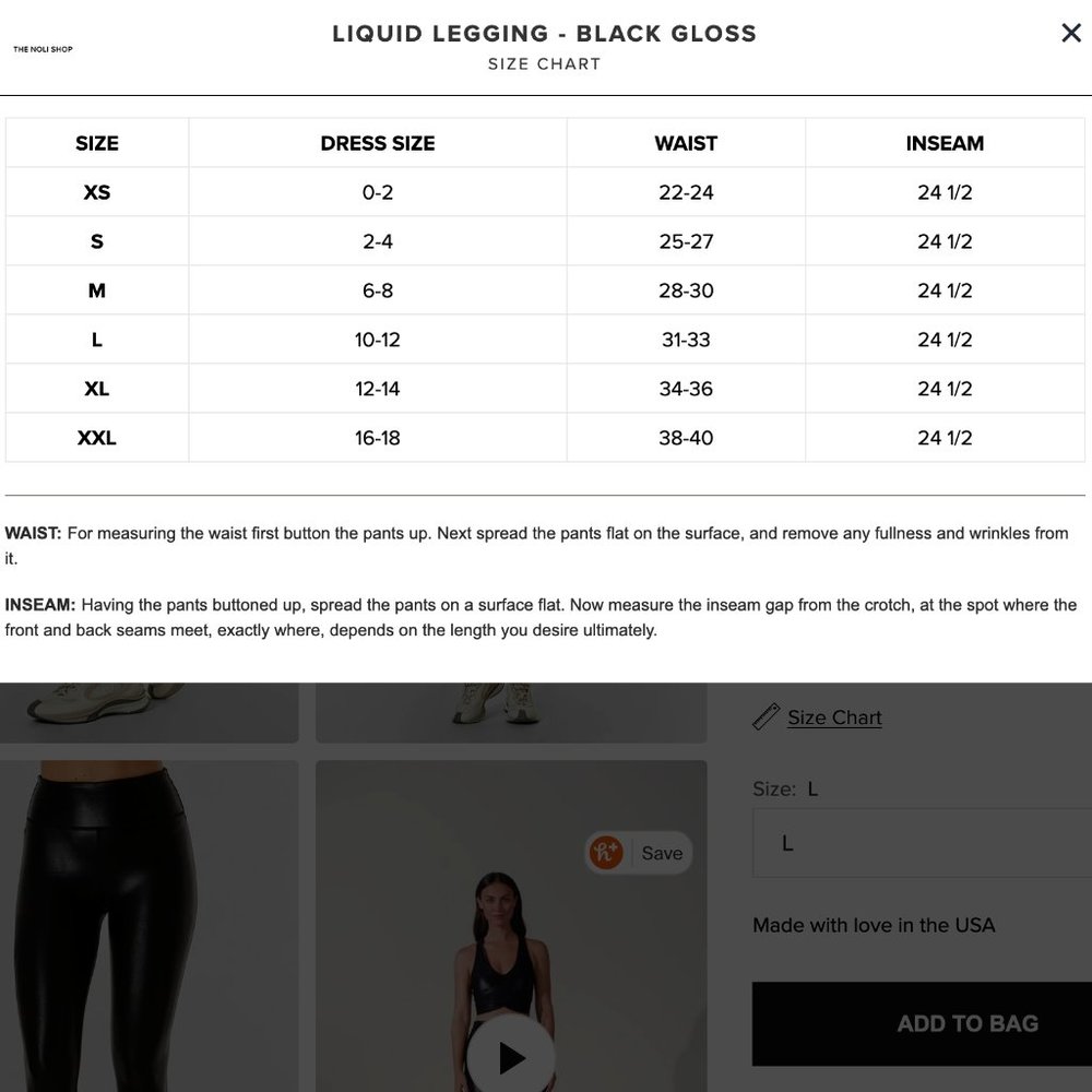 NWOT NOLI Liquid Black Gloss Leggings - Picture 7 of 12